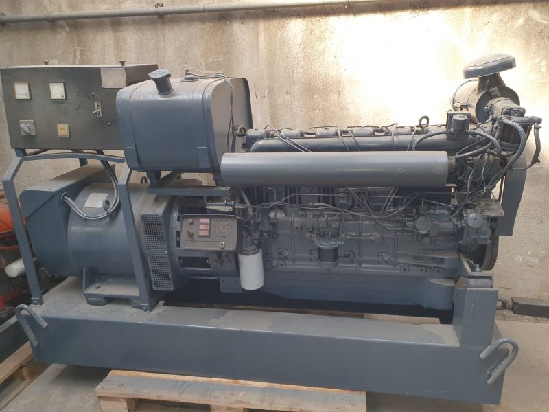 Gruppo Elettrogeno Aperto "SAME" Diesel, USATO Coelmo 60 Kva Trifase + Neutro 400/230 Volt. €. 4.500,00 + Iva- - immagine 5