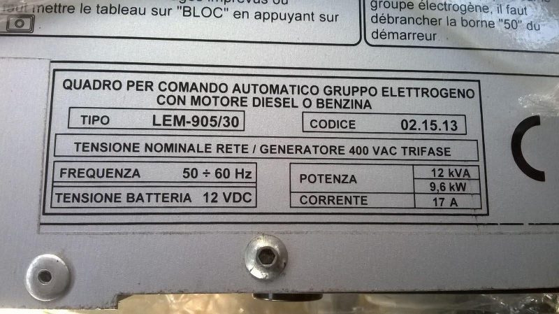 Gruppo Elettrogeno Super Silenziato a Benzina Marca : "WFM" Usato Da 5.6 Kw. Monofase 230 Volt €. 2.000,00 + Iva- - immagine 5