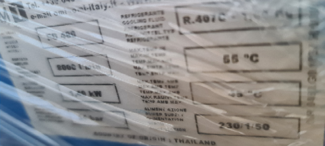 Essiccatore Usato "OMI" Mod.: ED 480- Aria Trattata : 8.000 Lt./Min. A 3°C. €. 1.500,00 + Iva- - immagine 2