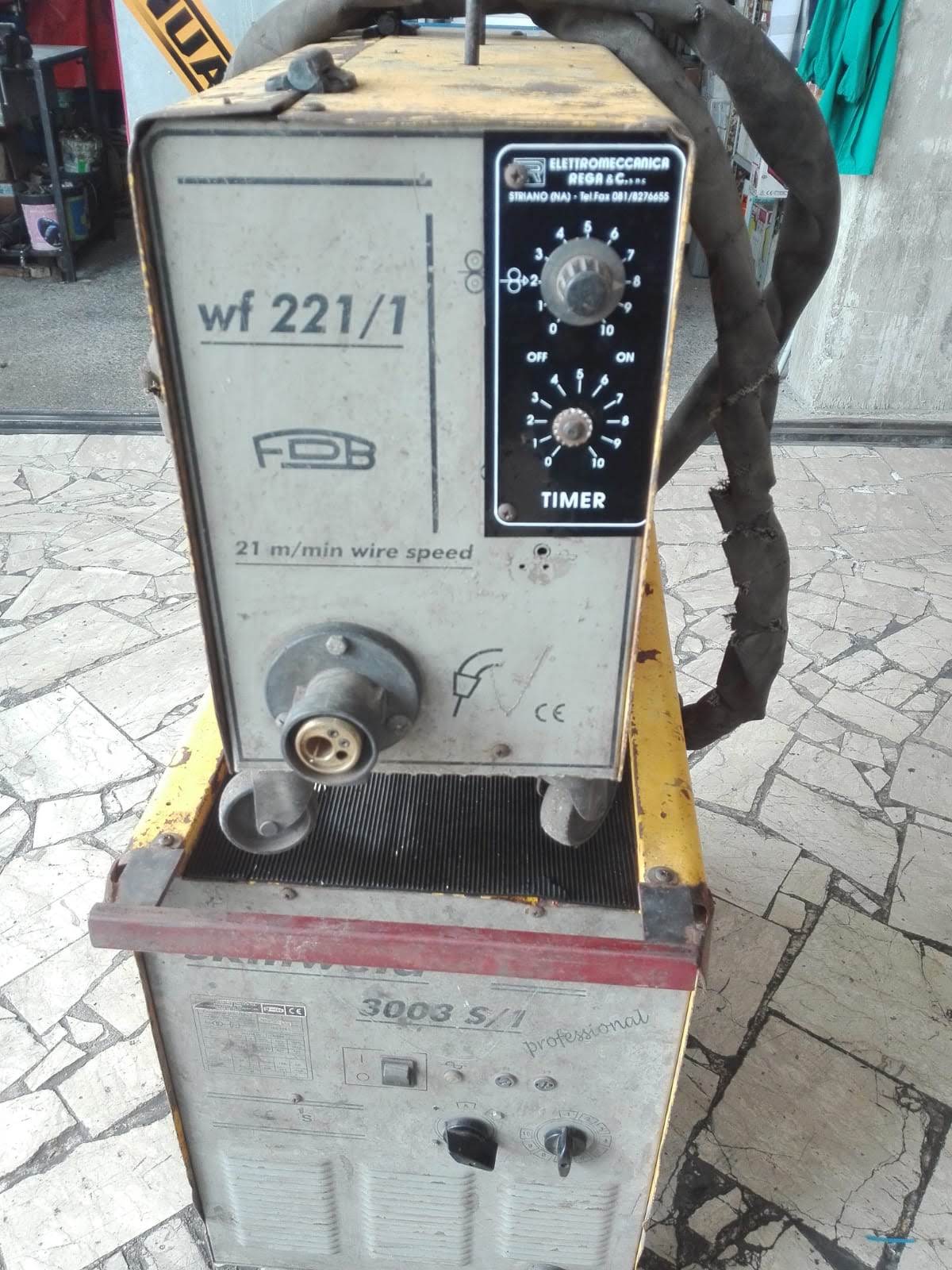 Saldatrice a Filo Continuo USATA Da 300 Ampere, Marca : "FDB" €. 750,00 + Iva-