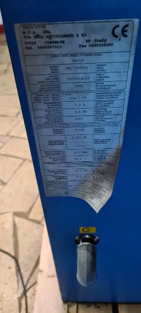 Essiccatore Marca : M.T.A. Mod.: DE018- Portata : 1.800 Litri Minuto A : 3° C. €. 650,00 + Iva- - immagine 4